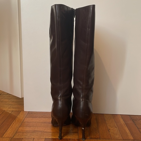 Knee-high, pointed toe, high-heeled boots - Picture 3 of 8